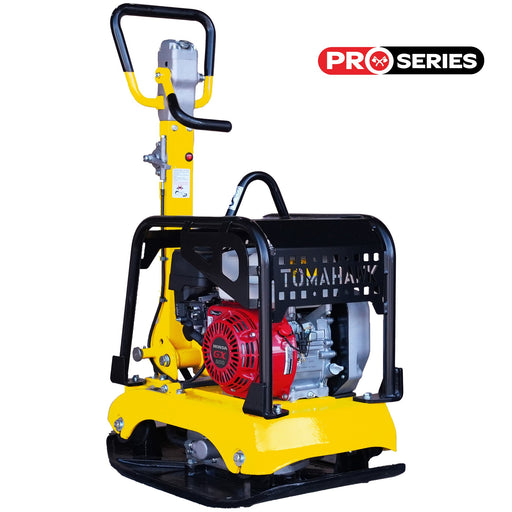 6.5 HP Honda Reverse Hydraulic Plate Compactor for Soil, Aggregate, Cohesive Compaction - Sweatfully