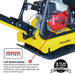 9HP Reverse Plate Compactor Honda GX270 Electric Start 11,690 lbs/ft² for Granular Cohesive Soil Compaction - Sweatfully