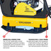 9HP Reverse Plate Compactor Honda GX270 Electric Start 11,690 lbs/ft² for Granular Cohesive Soil Compaction - Sweatfully