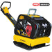 9HP Reverse Plate Compactor Honda GX270 Electric Start 11,690 lbs/ft² for Granular Cohesive Soil Compaction - Sweatfully