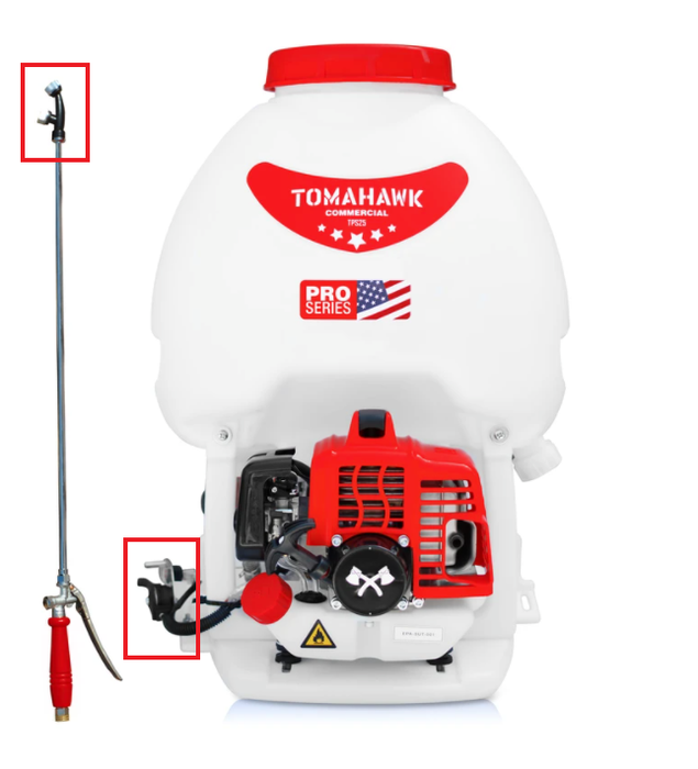 Twin Tip Nozzle for TPS25 Backpack Sprayer - Sweatfully