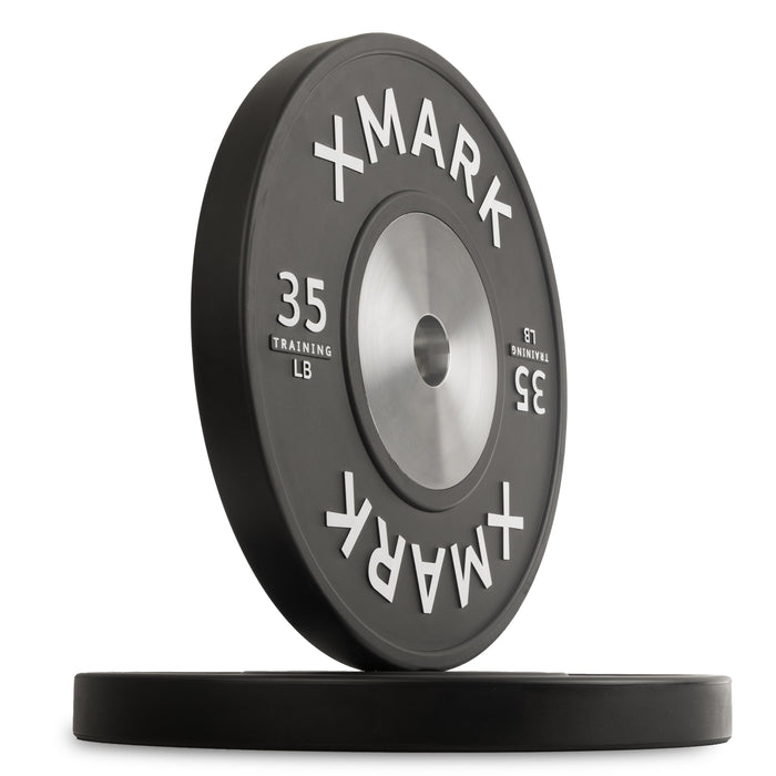 XMARK Competition Training Bumper Plate Pairs (LB) TRAINING-25-P - Sweatfully