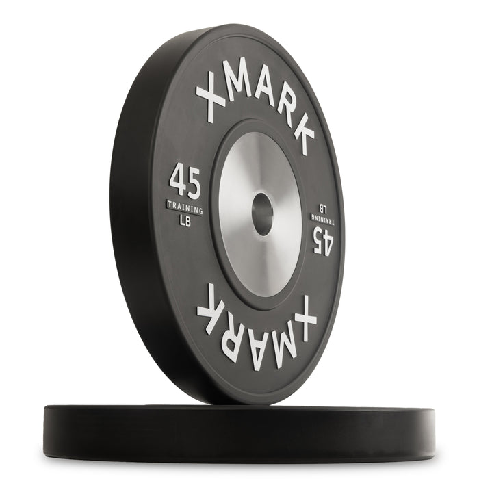 XMARK Competition Training Bumper Plate Pairs (LB) TRAINING-25-P - Sweatfully