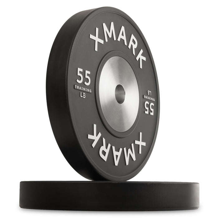 XMARK Competition Training Bumper Plate Pairs (LB) TRAINING-25-P - Sweatfully