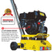 8” Gas Concrete Scarifier Planer Grinder with 5.5 HP Honda Engine Blade Bundle - Sweatfully
