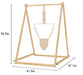Tulip Foldable Baby Bouncer with Safety Harness | Lightweight & Portable Infant Seat - Sweatfully