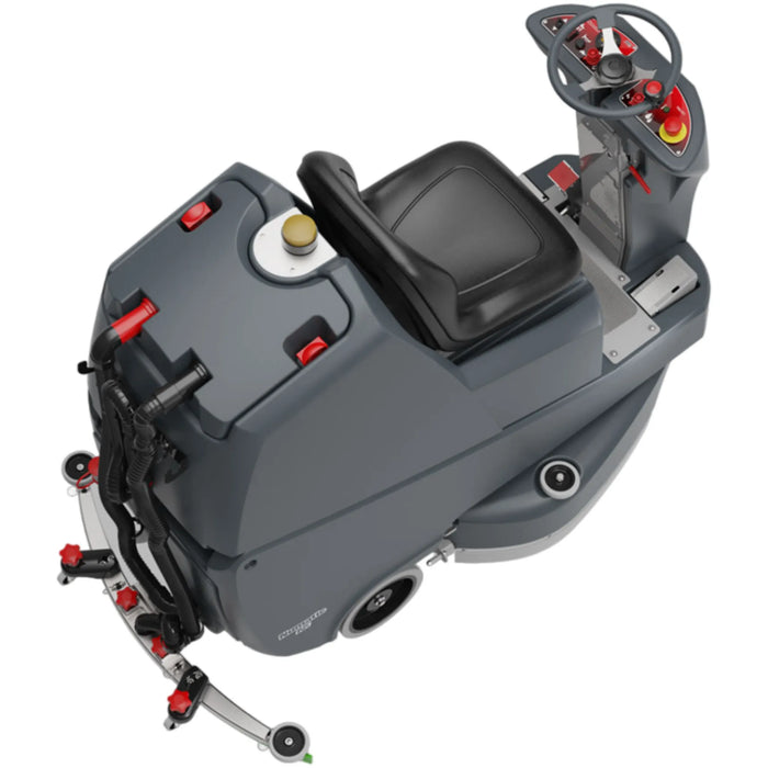 NaceCare TVL 850/300T 26″–34″ Ride-On Scrubber – 6 NX1K Batteries - Sweatfully