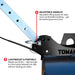 440 lb Electric Paver Slab Vacuum Lifter 1200W for Hardscaping, Concrete, and Stone Placement - Sweatfully