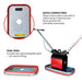440 lb Electric Paver Slab Vacuum Lifter 1200W for Hardscaping, Concrete, and Stone Placement - Sweatfully