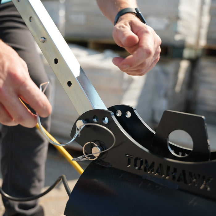 440 lb Electric Paver Slab Vacuum Lifter 1200W for Hardscaping, Concrete, and Stone Placement - Sweatfully