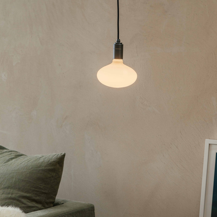 Oval Plug-In Pendant in Graphite - Sweatfully
