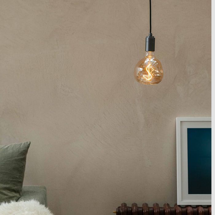 Voronoi I Plug-In Pendant in Graphite - Sweatfully