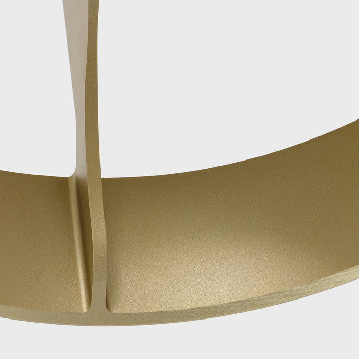 Loop Single Pendant in Gold + Sphere IV - Sweatfully
