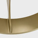 Loop Single Pendant in Gold + Sphere IV - Sweatfully