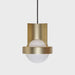 Loop Single Pendant in Gold + Sphere IV - Sweatfully