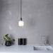 Oblo Plug-In Pendant in Graphite - Sweatfully