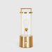 The Muse Portable Lamp in Solid Brass - Sweatfully