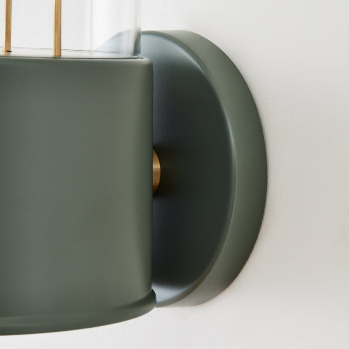 The Muse Wall Light in Pleasure Garden Green - Sweatfully