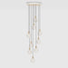 Nine Pendant in Brass + Sphere IV - Sweatfully