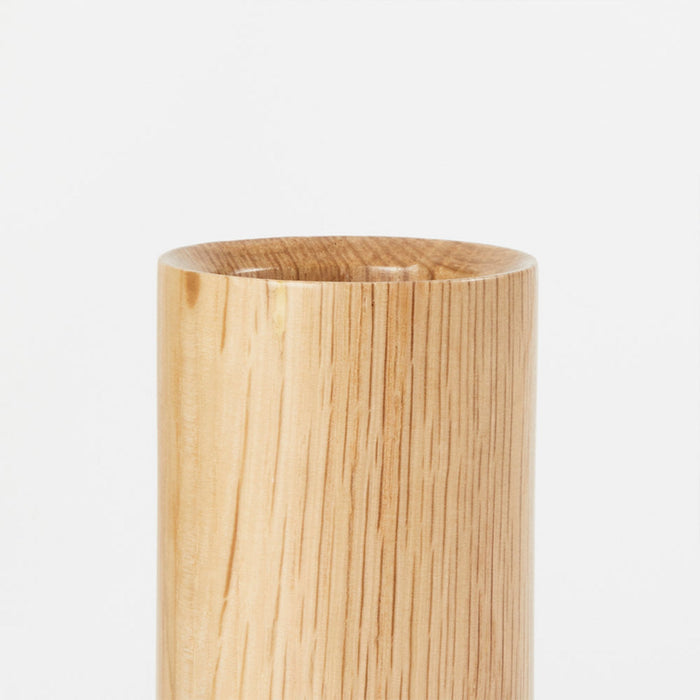 Knuckle Table Lamp in Oak + Voronoi I - Sweatfully