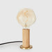 Knuckle Table Lamp in Oak + Voronoi I - Sweatfully