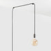 Voronoi I Plug-In Pendant in Graphite - Sweatfully