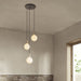 Triple Pendant in Brass - Sweatfully