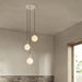 Triple Pendant in Brass - Sweatfully