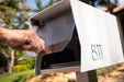 The Original Retrobox in ARCTIC WHITE - Modern Mailbox - Sweatfully