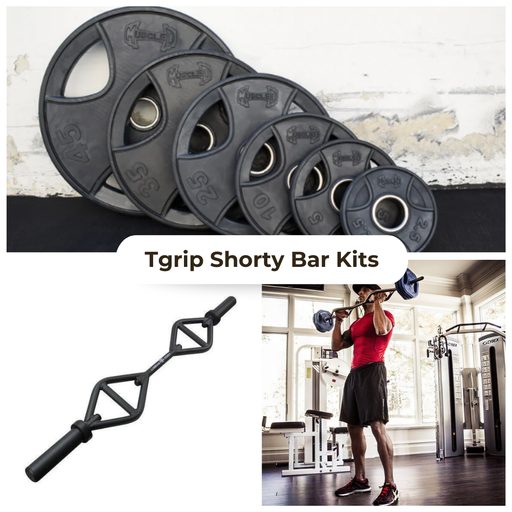 TGrip Shorty Bar Training Kits - Multi Grip - Functional Training - Football - Swiss - Neutral - Sweatfully