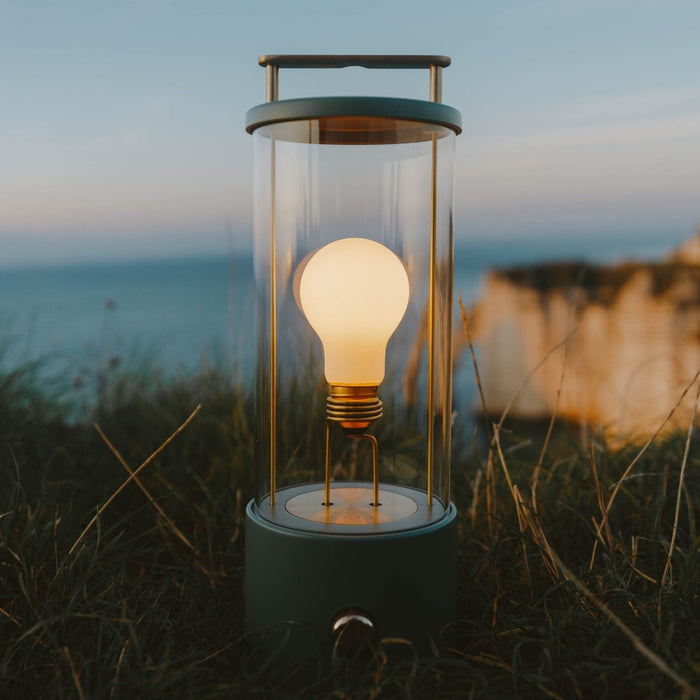 The Muse Portable Lamp in Pleasure Garden Green - Sweatfully