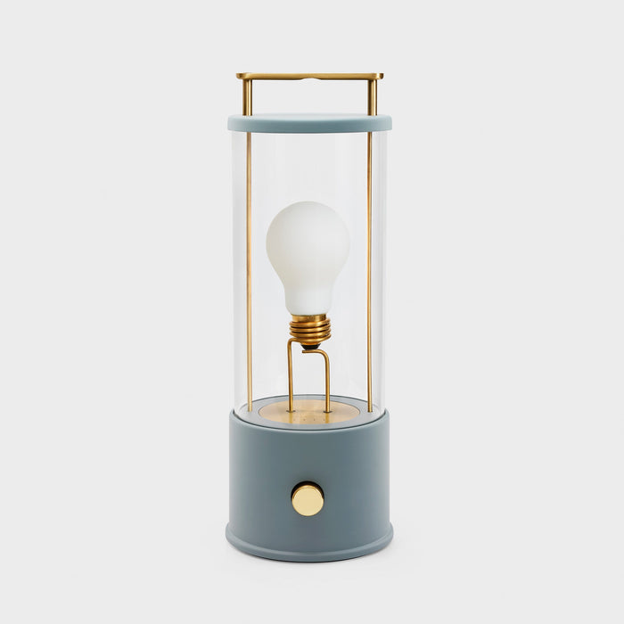 The Muse Portable Lamp in Selvedge Blue - Sweatfully