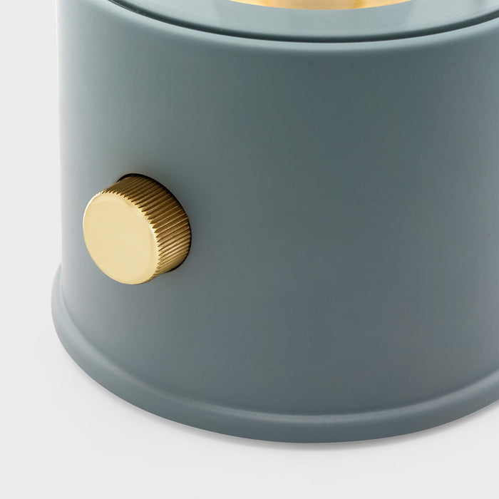 The Muse Portable Lamp in Selvedge Blue - Sweatfully