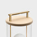 The Muse Portable Lamp in Setting Plaster Pink - Sweatfully