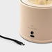 The Muse Portable Lamp in Setting Plaster Pink - Sweatfully