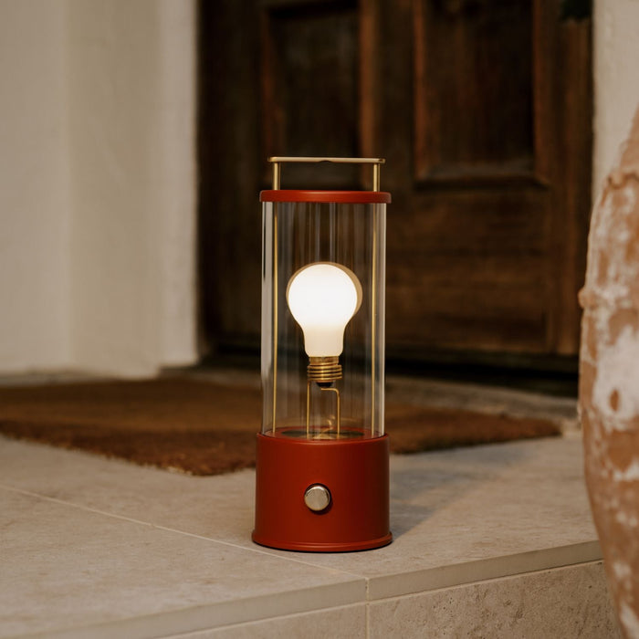 The Muse Portable Lamp in Pomona Red - Sweatfully