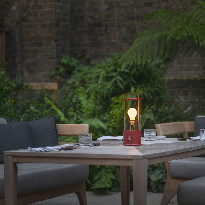 The Muse Portable Lamp in Pomona Red - Sweatfully