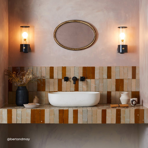 The Muse Wall Light in Hackles Black - Sweatfully