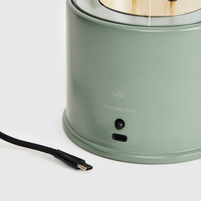 The Muse Portable Lamp in Pleasure Garden Green - Sweatfully