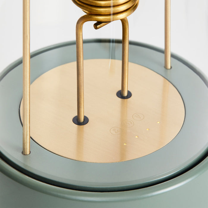 The Muse Portable Lamp in Pleasure Garden Green - Sweatfully