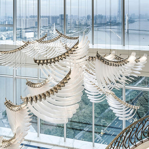 Tiered Palmette Chandelier - Sweatfully