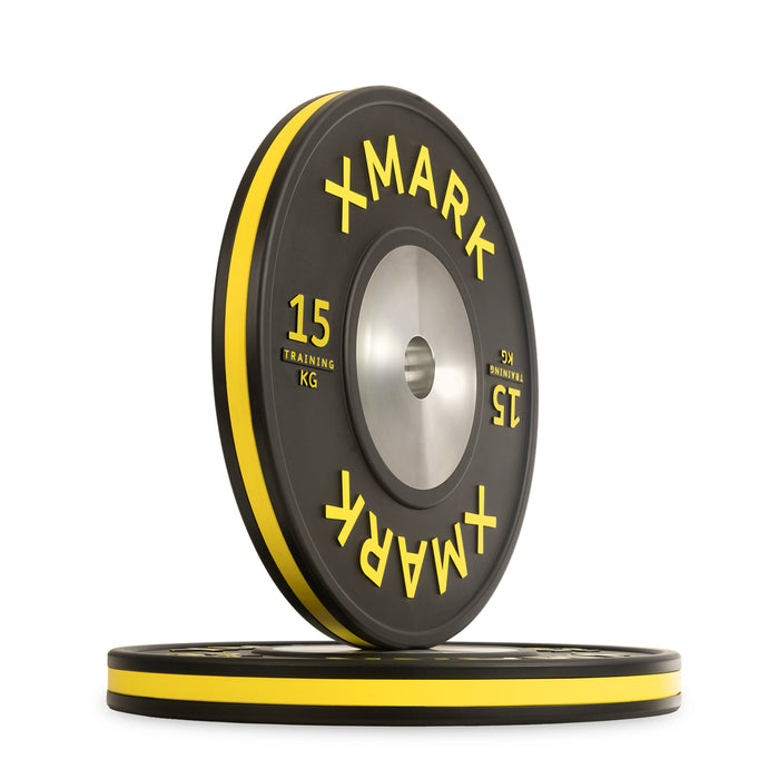XMARK Competition Training Bumper Plate Pairs (KG) KG-TRAINING-STRP-10-P - Sweatfully