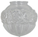Embossed Antique Clear Glass Globe Replacement - Sweatfully