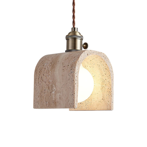 Travertine Alagusmo Pendant Lamp - Sweatfully