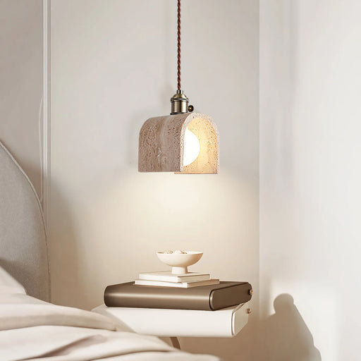 Travertine Alagusmo Pendant Lamp - Sweatfully