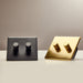 Double Rotary Wall Dimmer in Brass - Sweatfully