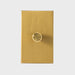 Single Rotary Wall Dimmer in Brass - Sweatfully