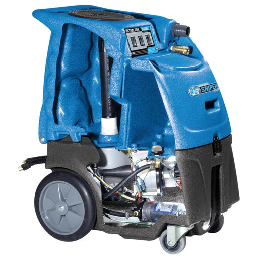 Sandia 80-2500 Sniper 12-Gallon Extractor 500 PSI Adjustable Pump, Dual 2-Stage Vac Motors (Single Cord) - Sweatfully