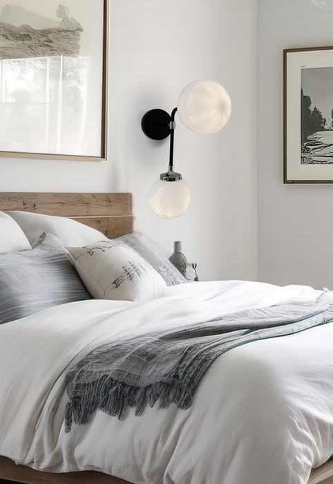 ULTRA MODERN DUO Wall Sconce Light Fixture - Sweatfully