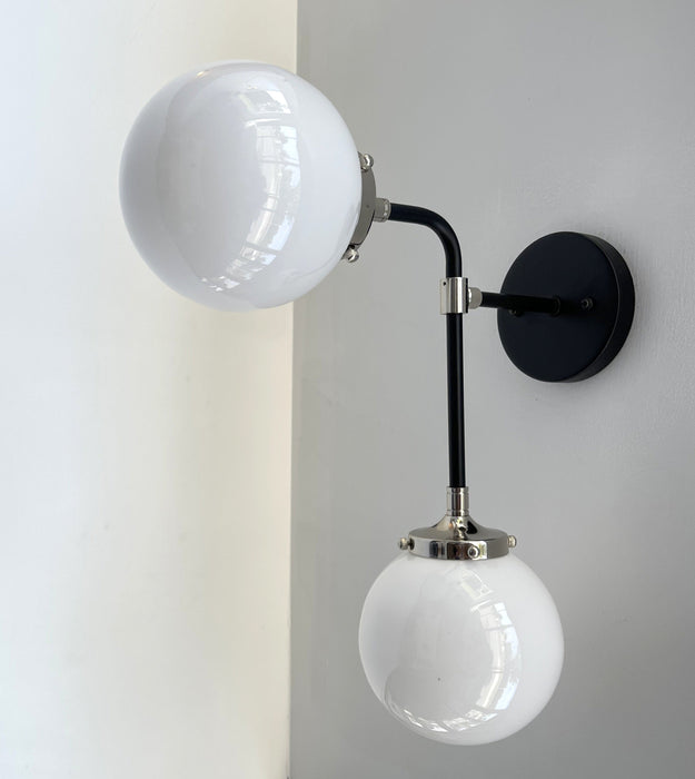 ULTRA MODERN DUO Wall Sconce Light Fixture - Sweatfully